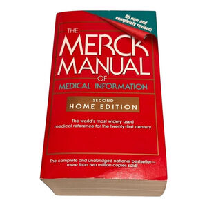 The Merck Manual Of Medical Information 2nd Home Edition Medical Book Reference
